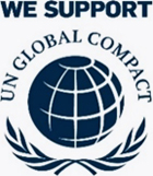 WE SUPPORT UN Global Compact(유엔글로벌콤팩트, UNGC)